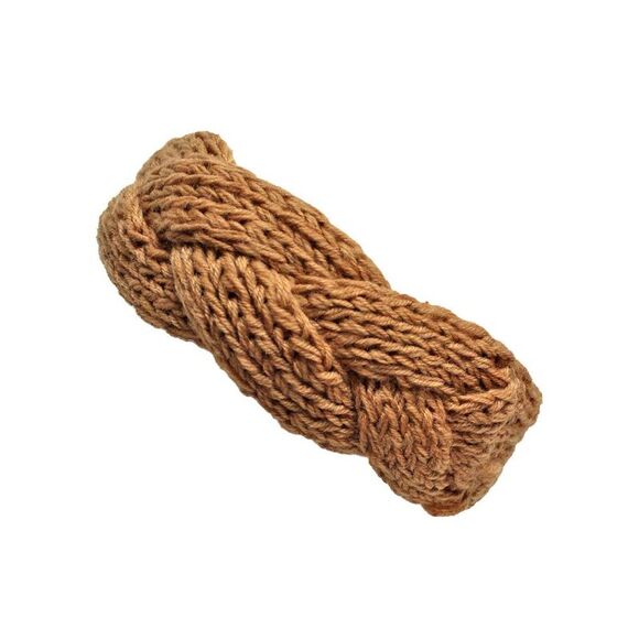 Soft Knit Braid Ear Covering Headband - Picture 1 of 6